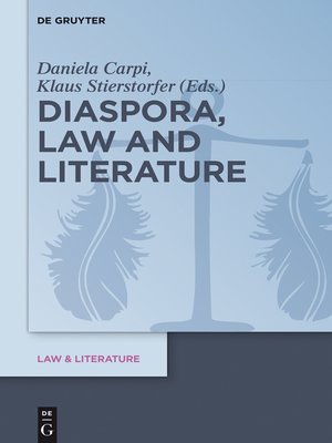 cover image of Diaspora, Law and Literature
